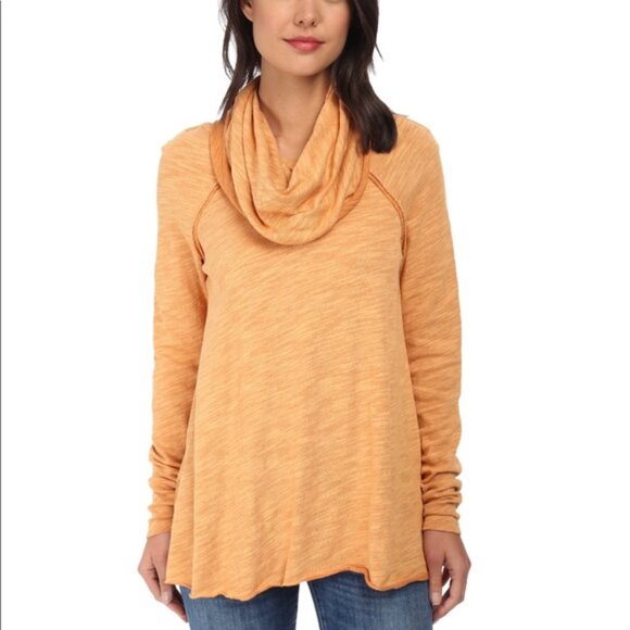 Free People Beach Cocoon Cowl Neck Pullover - Picture 1 of 14